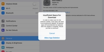 iOS 9 Beta Update