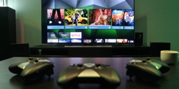 nvidia shield android tv console 4