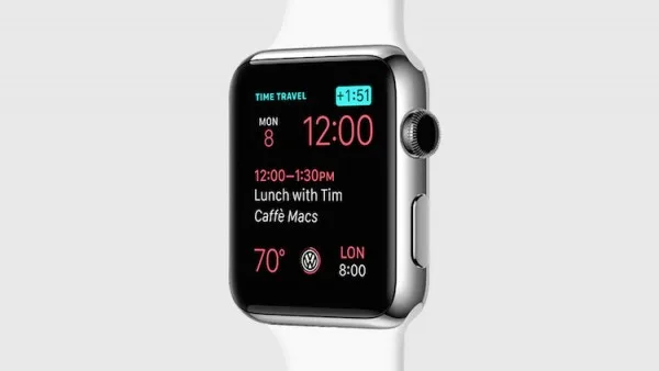 watchOS 2 Digital Crown Time Travel