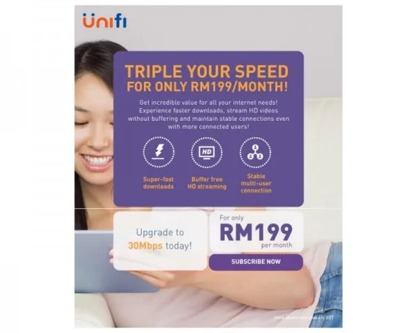 TM UniFi 30Mbps Upgrade EDM