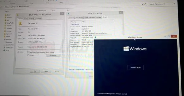 Windows 10 Installer