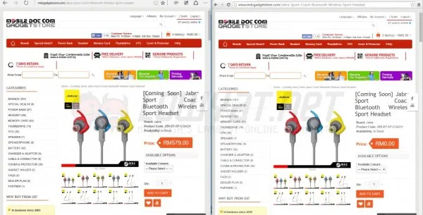 Jabra Sport Coach Wireless Headset Pre-Order Malaysia