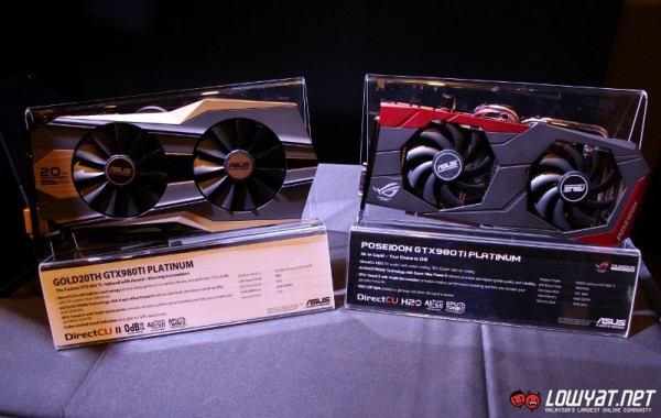 ASUS 20th Anniversary Gold Edition and ROG Poseidon GTX 980 Ti 01