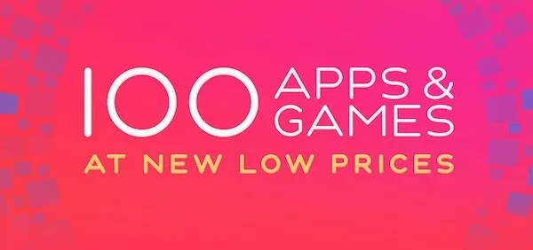 App Store 100 Apps and Games at New Low Prices