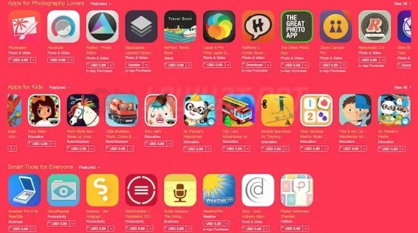 Apple App Store 100 Apps and Games on Sale for 99 cents