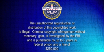 FBI Piracy Notice