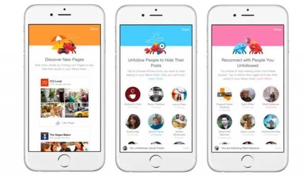 Facebook News Feed Discover New Pages and Manage Who to Follow and Unfollow