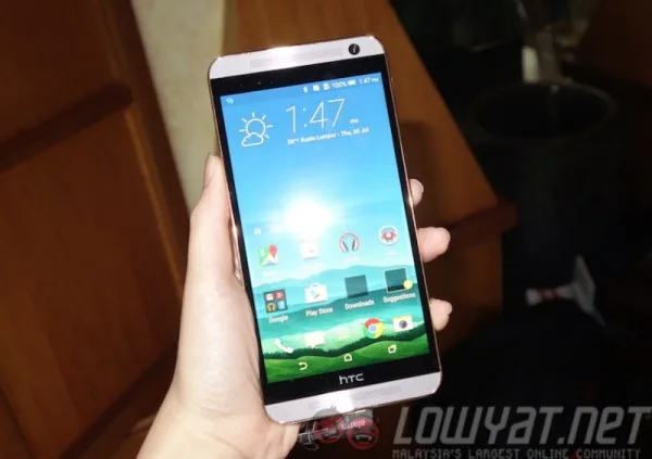HTC One E9 Plus Front