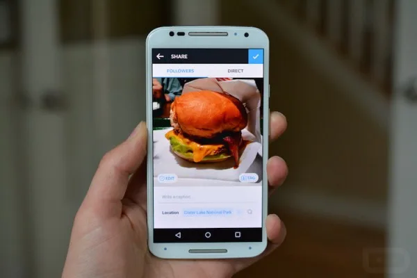 Instagram for Android New Editing Feature