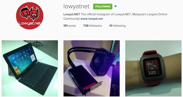 LowyatNET Instagram