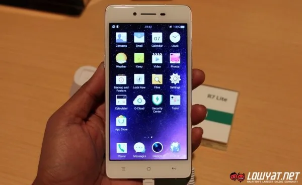 OPPO R7 Lite Hands On 02