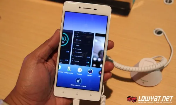 OPPO R7 Lite Hands On 37