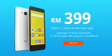 Redmi 2 Now RM399