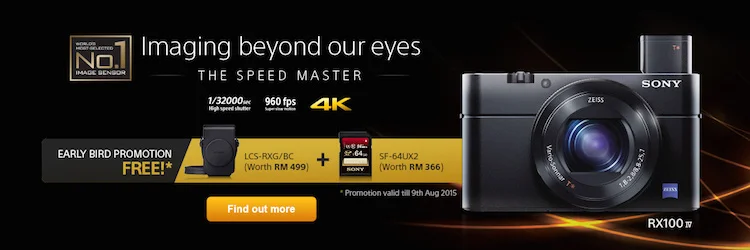 Sony RX100 IV Malaysia Price