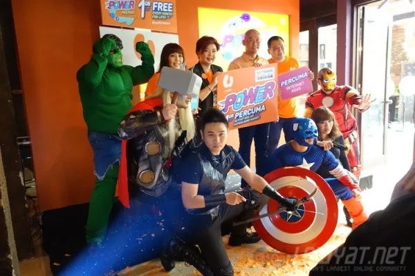 U Mobile Power Prepaid Launch