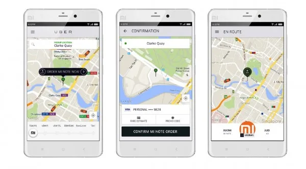 Uber Xiaomi Mi Note