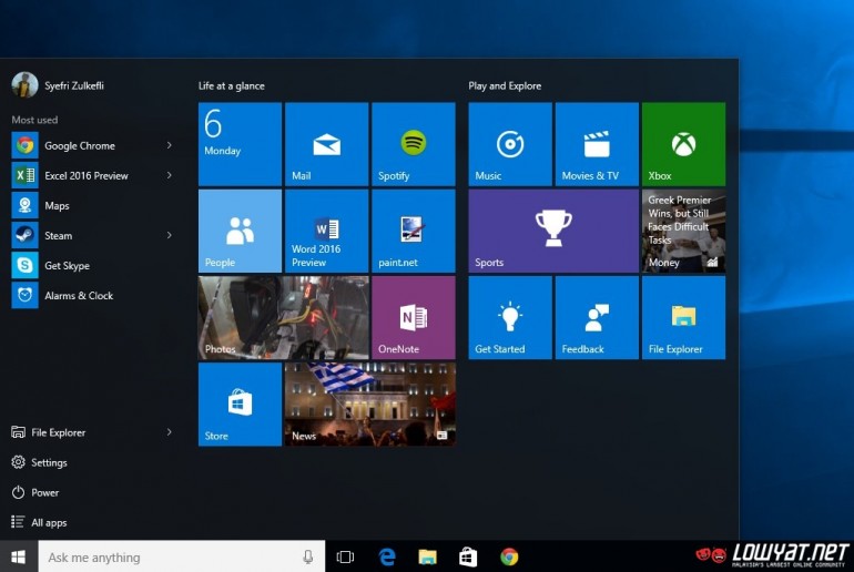 Get To Know Windows 10 The Return Of Start Menu