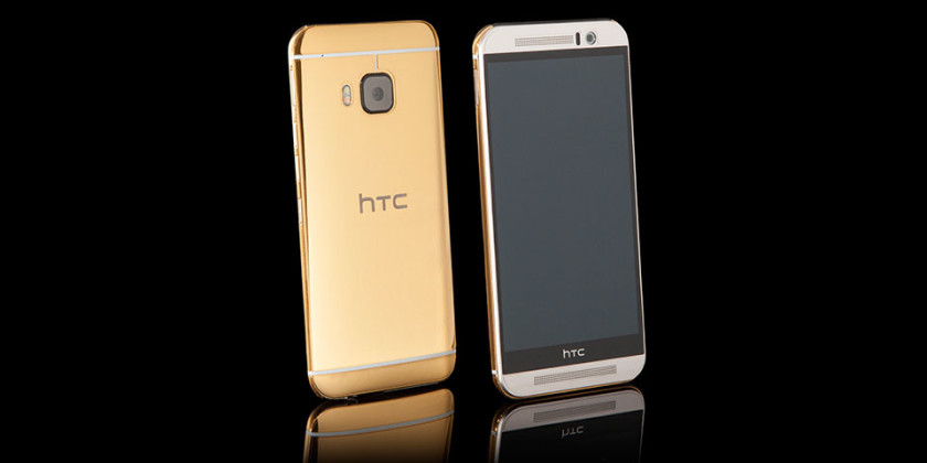 gold htc one m9 1