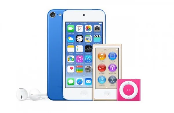 iPod New Colours - Dark Blue, Hot Pink and Gold