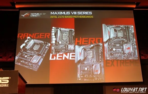 ASUS Z170 ROG Maximus VIII Motherboards 16