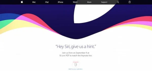 Apple 9 September Event Confirmed