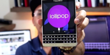 BlackBerry Passport Running on Android Lollipop