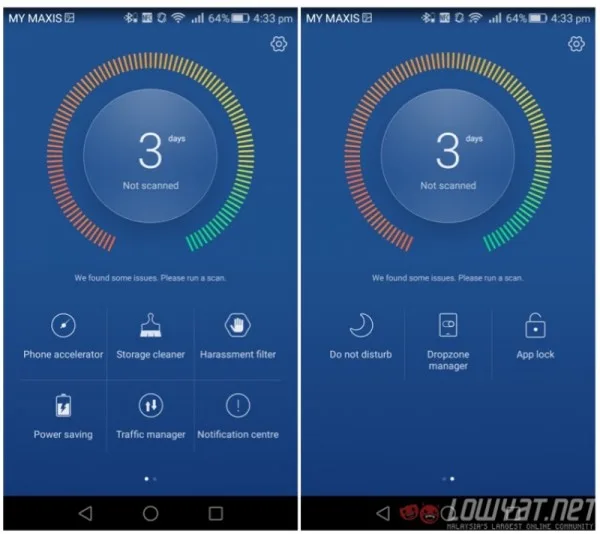 Huawei P8 EMUI Phone Manager