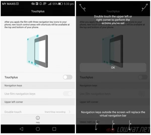 Huawei P8 Touch Plus