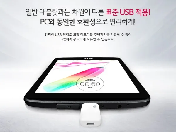 LG G Pad 2 8.0 USB 1