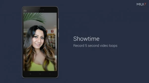MIUI 7 Showtime