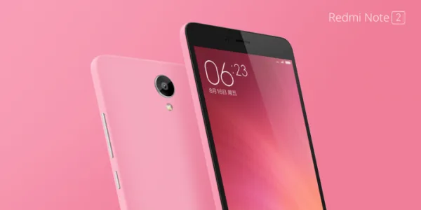 Redmi Note 2 Pink