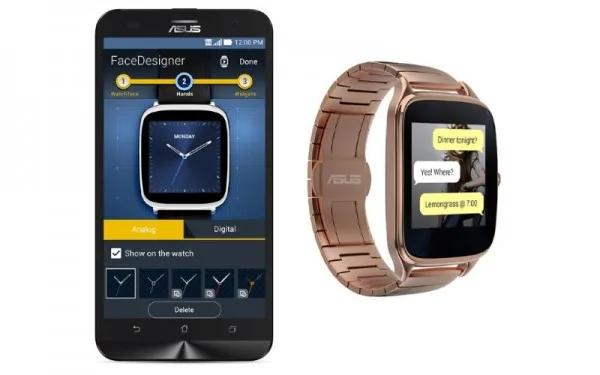 ASUS ZenWatch 2 - FaceDesigner App and ZenWatch Message