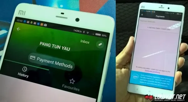 MyTeksi's GrabPay