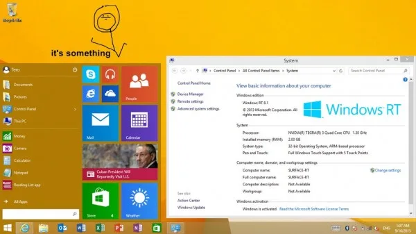 Start Menu for Windows RT 8.1
