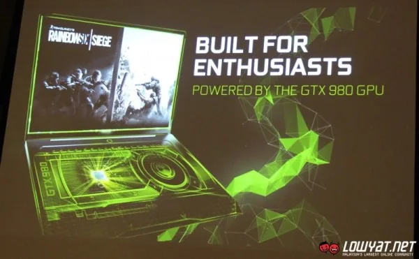 NVIDIA GeForce GTX 980 for Notebooks