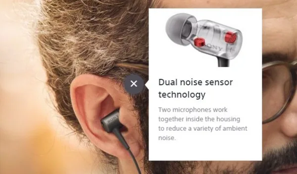 Sony h.ear in NC Headphones