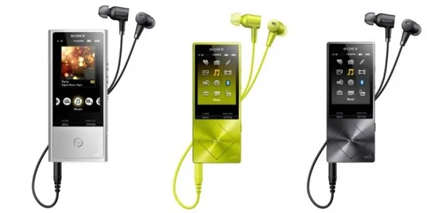 Sony NW-ZX100, NW-A25, and NW-A26HN Hi-Res Audio Walkman