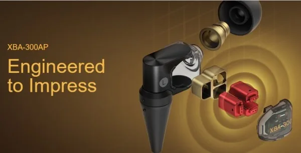 Sony XBA-300AP Balanced Armature Headphones