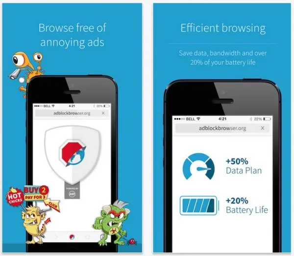 Adblock Browser iOS