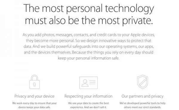 Apple Privacy Update