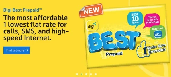 Digi Best Prepaid New
