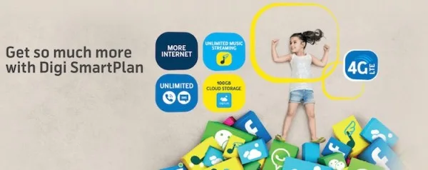 Digi SmartPlan Postpaid Plans with SmartPlan 98