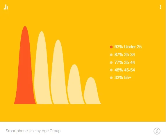 Google Consumer Barometer 2015 Age Groups