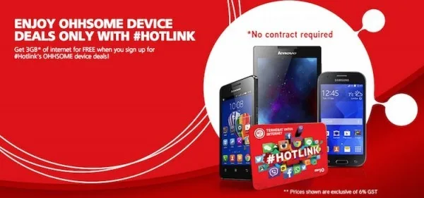 Hotlink Prepaid Phone Bundle