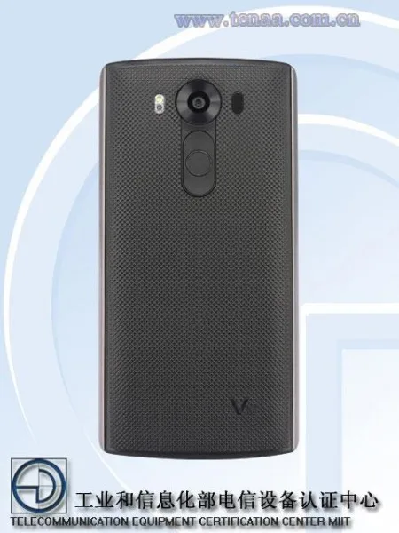 LG V10 Leak TENAA Back