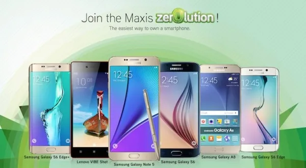 Maxis Zerolution with Samsung Galaxy Note 5 and Galaxy S6 edge Plus