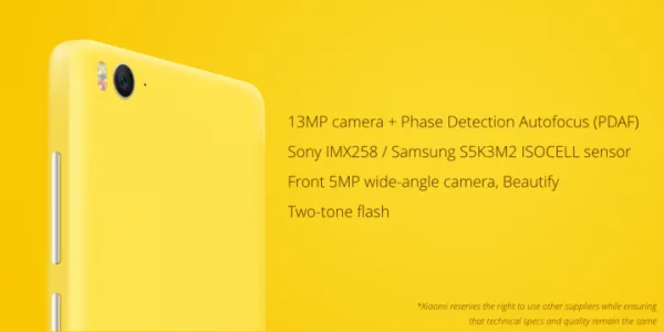Mi 4c Camera