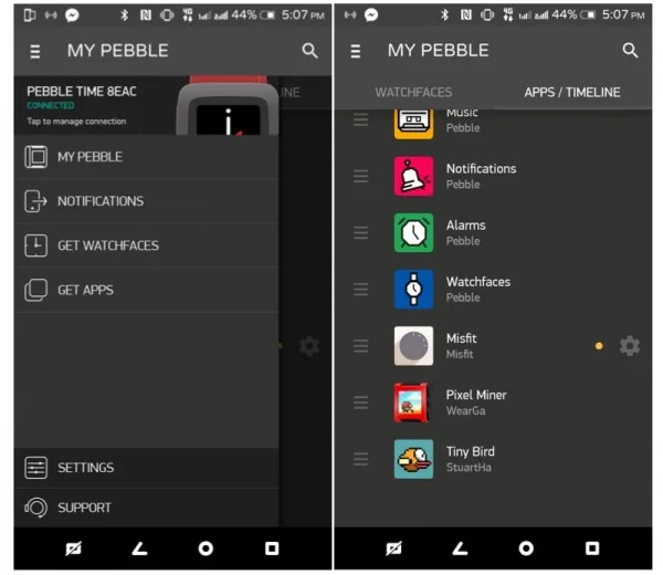 Pebble Time Apps and Watchfaces