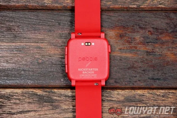 Pebble Time Back