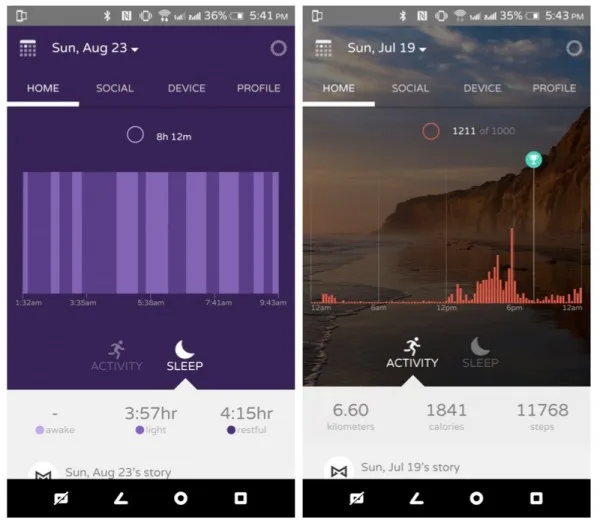 Pebble Time Tracking